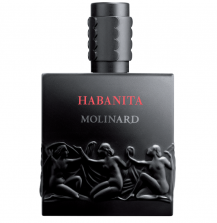 Habanita Molinard-Умопомрачительный аромат, разумеется, обратил на себя внимание за мистические свойства был  оценен, представителями женского пола. Сам парфюм  очаровывает спервых нот, магически окалдовывает и  покоряющего  с первой секунды нанисения.