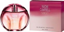 Naomi Campbell Sunset-для женщин, романтичных и чувственных. Он волнующий, тайнственный, в ожидании последнего луча заходящего солнца. Аромат посвящен волшебству и очарованию заката.